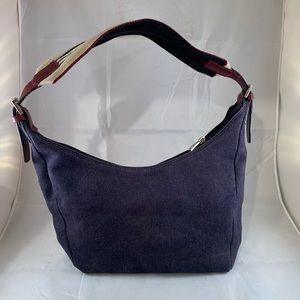 Burberry denim handbag